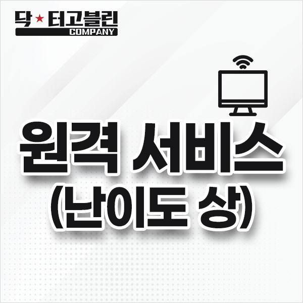 원격 서비스 (난이도 상)