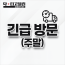 긴급 방문 서비스(주말)